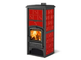 Печь-камин La Nordica Loriet S D.S.A BORDEAUX (бордовый)