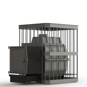 Чугунная банная печь Parovar 24 прут (211)