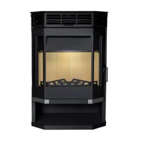 Стальная Печь-камин Ангара 12 Аква