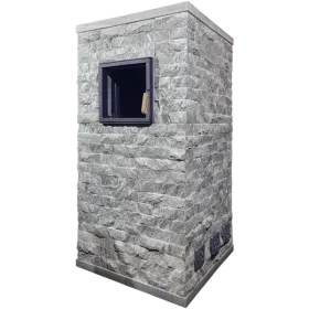 Облицовка Русский пар PREMIUM для банной печи Grom 80 Талькомагнезит (рваный камень)