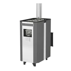 Банная печь Костер-Поток 18 со стеклянной дверцей