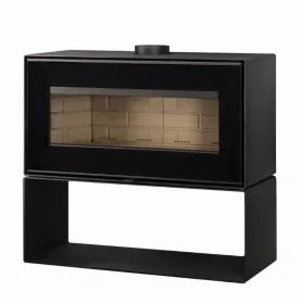 Стальная печь-камин Монблан Стальная печь-камин Монблан