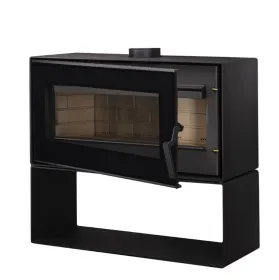 Стальная печь-камин Монблан Стальная печь-камин Монблан