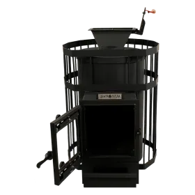 Банная печь КОМФОРТ 24 куб. 8 мм с закрытой каменкой