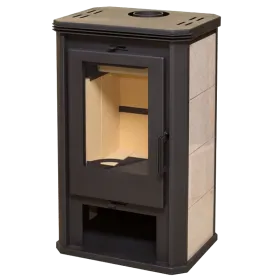 Стальная печь-камин Ритм 7 кВт Стальная печь-камин Ритм 7 кВт