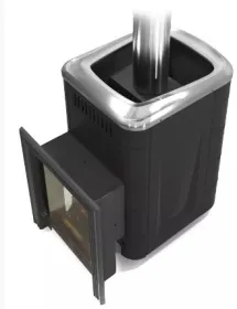 Банная печь Уренгой Мини 2018 Carbon БСЭ антрацит