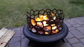 Костровой очаг-жаровня Неандерталь