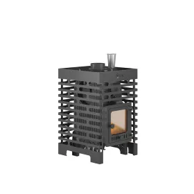 Чугунная банная печь ASTON Шторм 16 (ДТ-4С) б/в