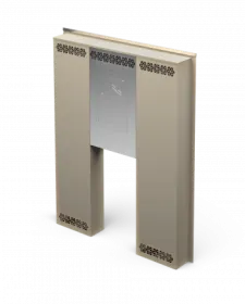 Экран защитный фронтальный 18 бежевый