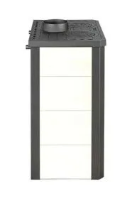 Печь-камин Бавария с плитой