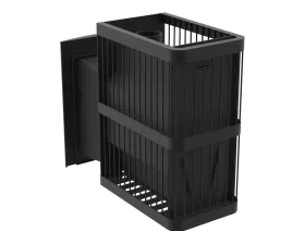 Стальная банная печь Сетка 18 С