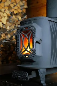 Печь-камин Verona 200 Bronze 1.1