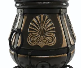 Керамический тандыр Греческий цвет Черный