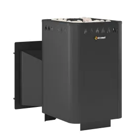 Банная печь Русичъ Антрацит 22 Панорама М 2022