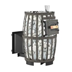 Чугунная банная печь Легенда Русский пар Ковка 24 (240)