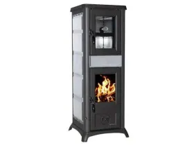 Печь-камин La Nordica Gemma Forno 165 Petra (серый камень)