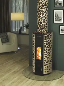 Печь-камин Сафари, беж