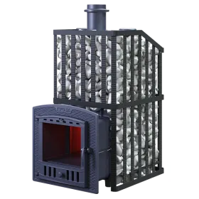 Чугунная банная печь Гроза 24 (П2) Ураган