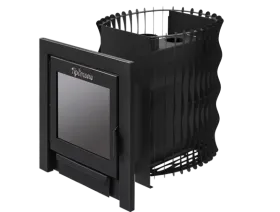 Стальная банная печь Подкова 14 Панорама