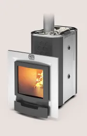 Печь для бани Сибирь 20 ЛРК Профи Панорама (2.0)