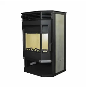 Стальная Печь-камин Ангара 12 Аква