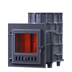 Чугунная банная печь AVANGARD 24 (М)