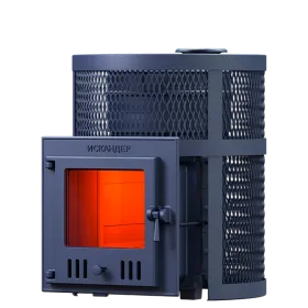 Чугунная печь для бани Искандер ЗК 14 (M) Ураган