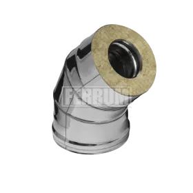 Сэндвич-колено 135° (AISI 430/0,8+Zn) Ф200х280