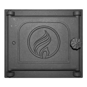 К311 Чугунная дверка топочная 250х210