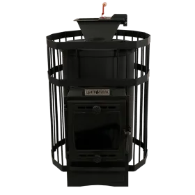 Банная печь КОМФОРТ 24 куб. 8 мм с закрытой каменкой