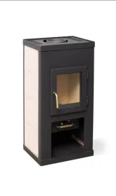 Стальная печь-камин Нарва Стальная печь-камин Нарва