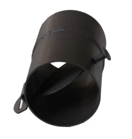 Переходник с шибером горизонтальный ф 150 мм круглый круглый Переходник с шибером горизонтальный ф 150 мм круглый круглый