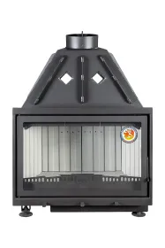 Каминная стальная топка Альфа 800