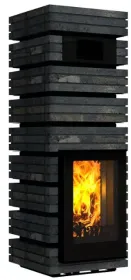 Стальная банная печь Shaman Short (4 каменки)