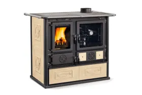 Печь-камин La Nordica Rosa 5.0 Ceramica Liberty - Pann (бежевый)