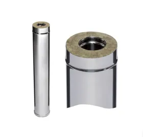 Сэндвич L 1000мм (304/0,8мм + нерж.) Ф115х200 Сэндвич L 1000мм (304/0,8мм + нерж.) Ф115х200