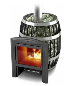 Банная печь Саяны Супер Inox Витра