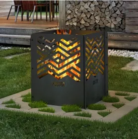 Комплект Куб + Очаг-мангал