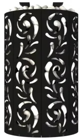 Стальная банная печь Violet World Long Window Max Pro