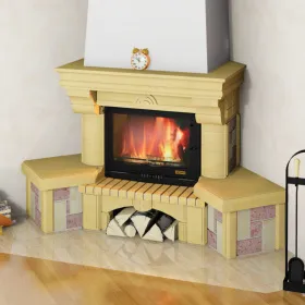 Каминная облицовка Элегия (рустик) 700 Каминная облицовка Элегия (рустик) 700