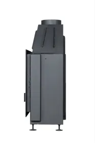 Каминная стальная топка Альфа 1000 подовая