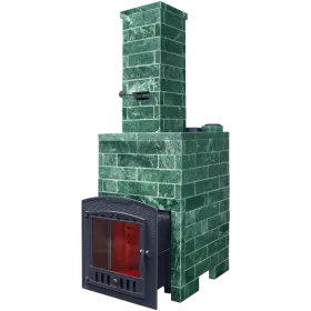 Облицовка Классика для банной печи Avangard 30 (М/П) Кирпич Змеевик