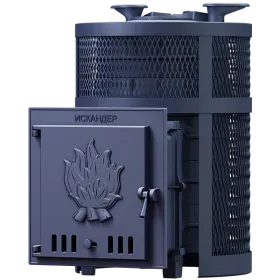 Чугунная печь для бани Искандер ЗК 18 Pro Ураган