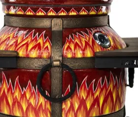 Керамический тандыр Огненный Цвет Красный