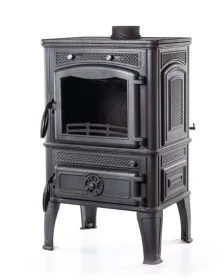 Чугунная печь-камин Dacha II