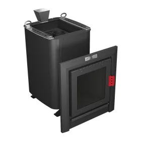 Печь банная Remix-18 регулируемая конвекция панорама (закрытая каменка)