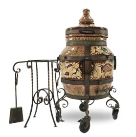 Керамический тандыр Шульган-Таш С узором