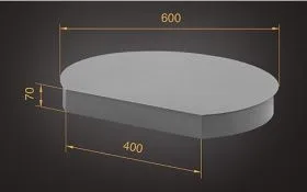 Печь отопительная Огонь 8 мм 100 куб.м патрубок вверх