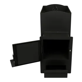 Банная печь Огонь 12 куб.м.МД + тоннель