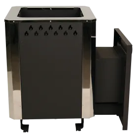 Банная печь Грация 15 Дверка со стеклом